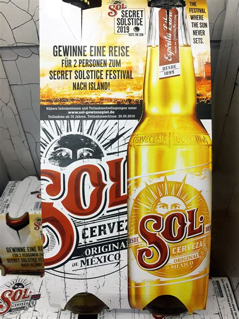 “Taste the Sun” campaign for Sol Cerveza beer - Fonts In Use