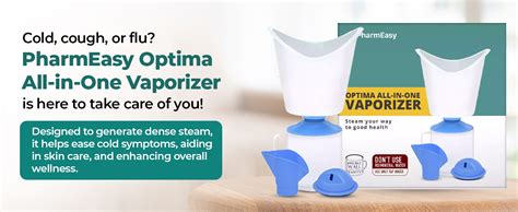 PharmEasy All in One Steam Vaporizer machine for Cold and Cough with ...