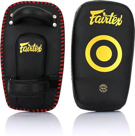 Buy Fairtex KPLC6 Muay Thai Kickboxing Small Curved Thai Pads Online at ...