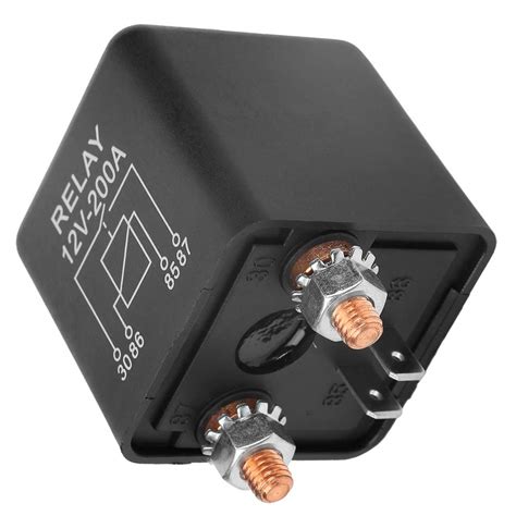 WM686 12V 4-Pin Start Relay, Heavy Duty Car ON/Off Switch Relay RL/180 ...