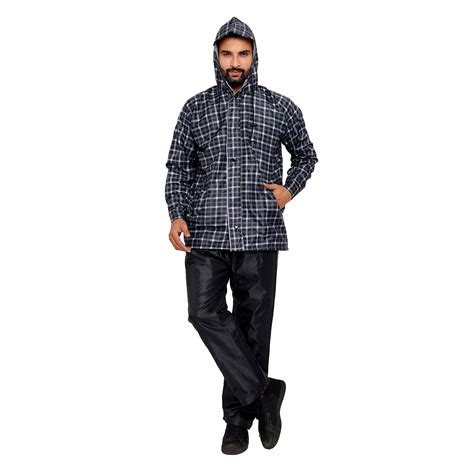 Buy Men's Reversible Waterproof Raincoat - Adjustable Hood – The Clownfish