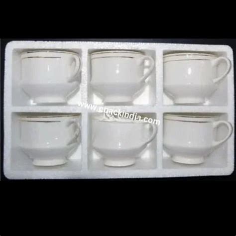 Thermocol Boxes - 6 PCS EPS Thermocol Mug Packaging Box Manufacturer ...