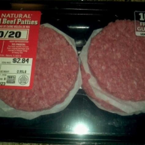 Beef Burger Patty Nutrition Facts | Besto Blog
