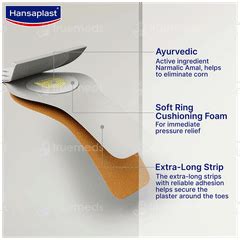 Hansaplast Corn Plaster 4 - Uses, Side Effects, Dosage, Price | Truemeds