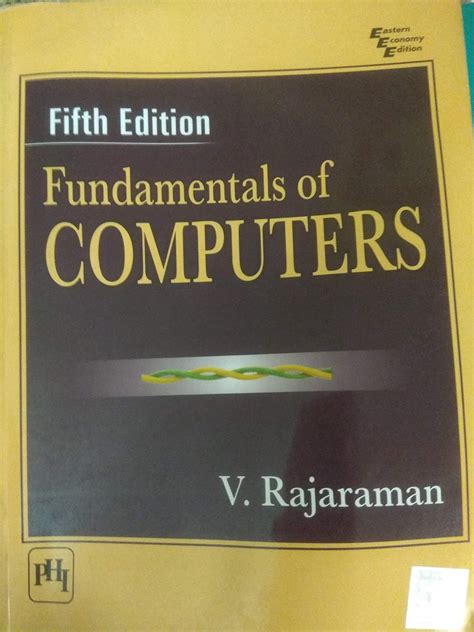 Fundamentals of computers : V rajaraman, V rajaraman: Amazon.in: Books
