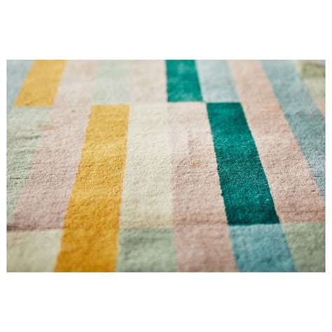 HALVED Rug, flatwoven, handmade multicolour - IKEA