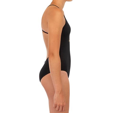 Girls One Piece Swimsuit 100 BLACK