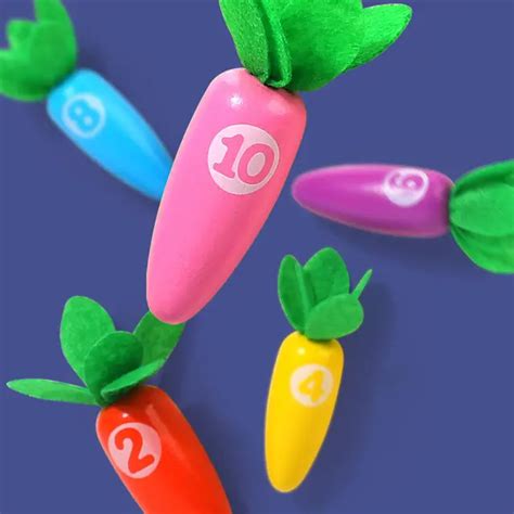 Radish Match Cognitive Math Learning Game – Eduspark Toys