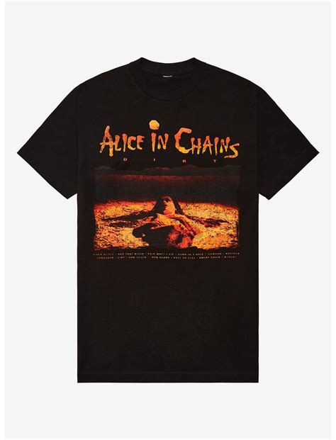 Alice In Chains Dirt Tracklist T-Shirt | Hot Topic