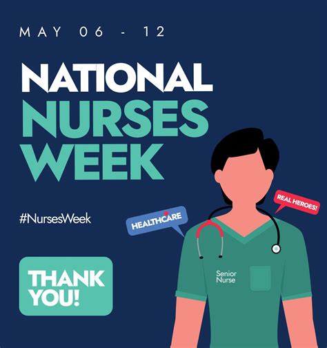 National Nurses Week. May 6 to 12 National Nurses Week celebration ...