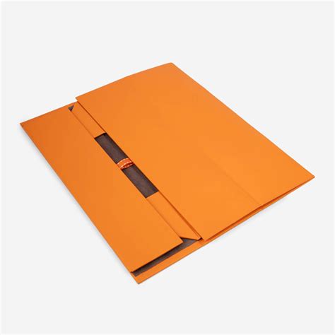 Vegan Leather Foldable Wine Gift Box (Orange) – Paparaty