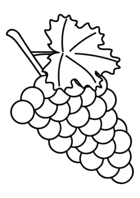 Easy Printable Banana Coloring Pages for Kids