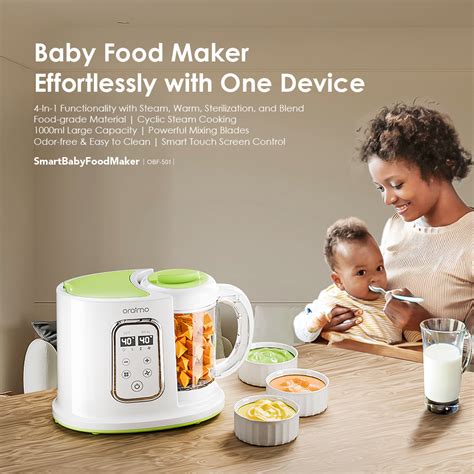 oraimo 4-in-1 Smart Baby Food Maker 1000ml