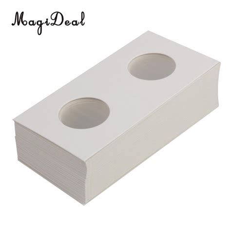 100 pieces Cardboard Coin Holder Collection Mylar ... – Grandado
