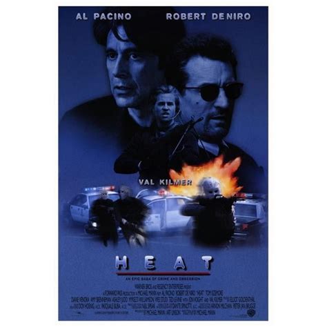 Pop Culture Graphics MOVEF2193 Heat Movie Poster Print, 27 x 40 ...