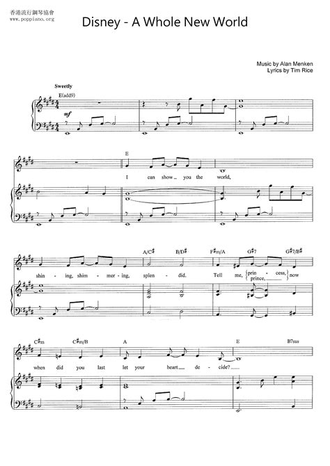 A Whole New World Aladdin Lyrics A Whole New World (Aladdin Theme