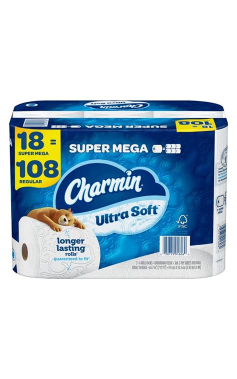 Charmin Super Mega Roll Ultra Soft Toilet Paper, 18 Count : Amazon.in ...