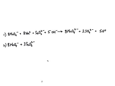KMnO4 H2O2 Net Ionic Equation 的图像结果
