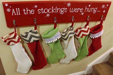 Christmas Wall Stocking Holder at Alan Fortune blog