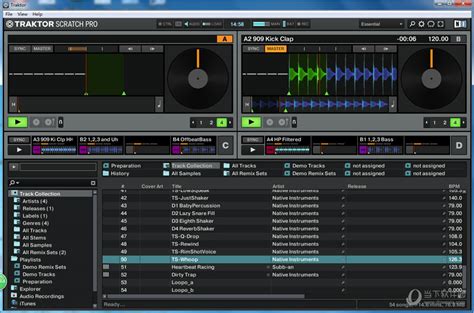 MIXR DJ iPad音乐应用程序界面设计 - - 大美工dameigong.cn