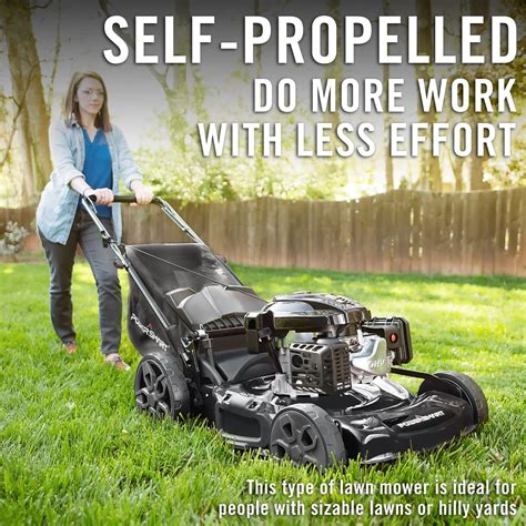 Buy Power Smart 22-inch 3-in-1 Gas Powered Self-Propelled Lawn Mower ...