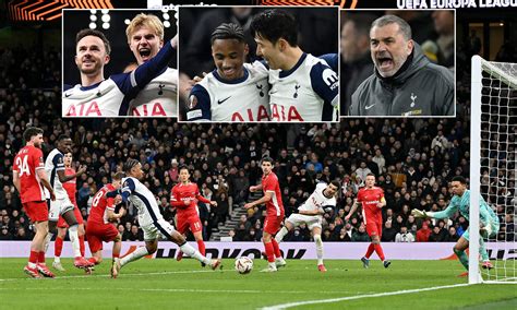 Tottenham 3-1 AZ Alkmaar (3-2 agg): Wilson Odobert bags a brace as Ange ...