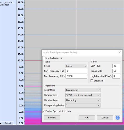 Audacity Spectrogram How To 的图像结果