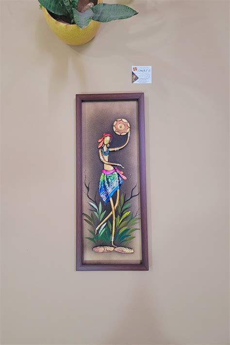 Mural Frame Colorful Craft Indian Handicrafts tribal art Home & Office ...