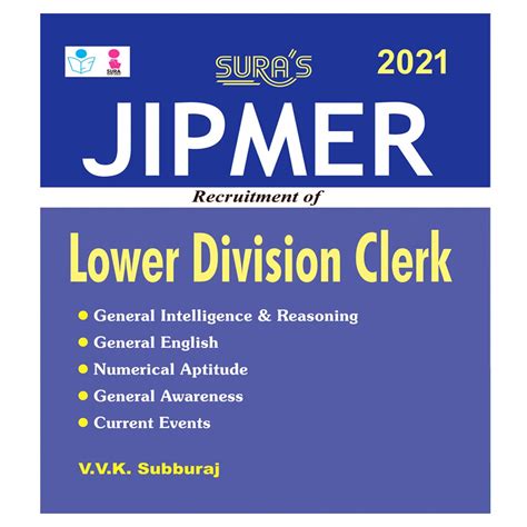 Jipmer Lower Division Clerk ( LDC ) Exam Books 2018 : Amazon.in: Books