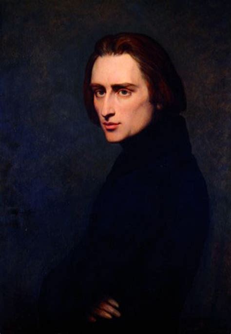 Portrait of Franz Liszt - Ary Scheffer | Liszt, Classical music ...