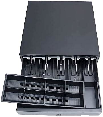 Security Store 5 Bills & 8 Coin /13 Compartments Metal Cash Drawer ...