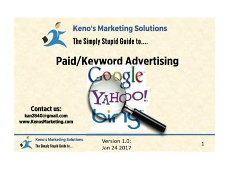Buy Simple Guide to Paid & Keyword Advertising: How to Execute Real ...