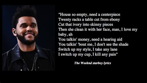 Best 21 The Weeknd Lyrics and Verses - NSF - Music Magazine