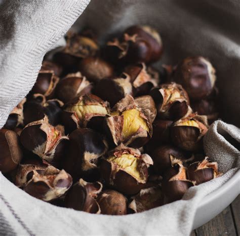 Oven-Roasted Chestnuts (Easy To Peel!) | Sunberry Jam