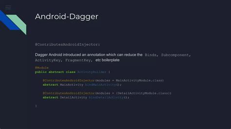 Image result for Dagger Dependency Injection Java Tutorial