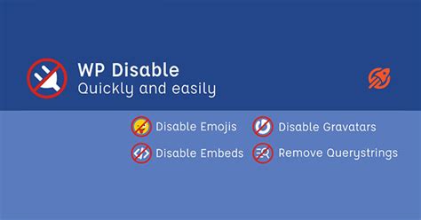WP Disable-网站速度优化利器 | Marketing Doc