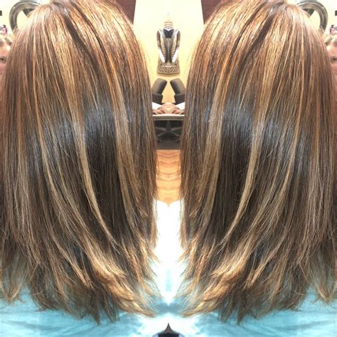 Blonde highlights. Matrix hair color. Layered haircut | Matrix hair ...