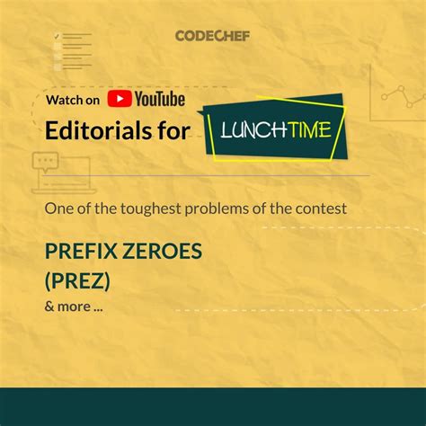 Image result for CodeChef Lunchtime