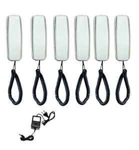 Sonics Corded Intercom with 6 Lines (Expandable up to 9 Lines) : Amazon ...