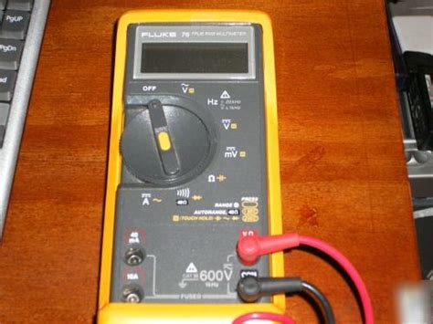 Image result for Fluke 76 Multimeter