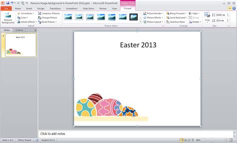 How to Remove Image Background in PowerPoint 2010 | PPT Bird – I Saw, I Learned, I Share ...