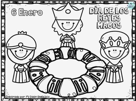 Dibujos de Reyes Magos para colorear: 10 plantillas bonitas para ...