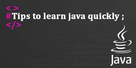 Image result for Ways to Learn Java Quickly