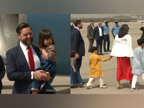 Kurta Pyjamas and Anarkali - JD Vance's children sport ethnic wear as ...