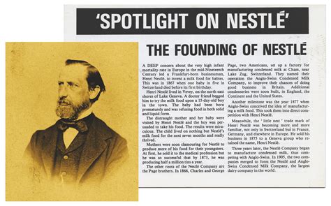 Founder Of Nestle