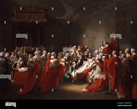 The Death of the Earl of Chatham 1781 by John Singleton Copley Stock Photo - Alamy