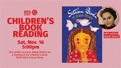 The People's Forum | CHILDREN'S BOOK READING: Sitti's Bird - A Gaza ...