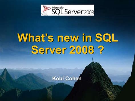 Image result for SQL Server 2008 All Topics