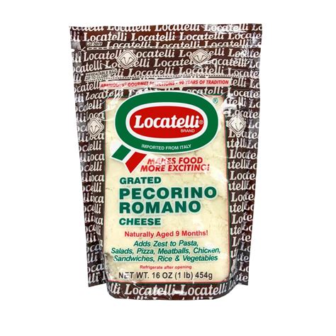 Amazon.com: Locatelli Grated Pecorino Romano Cheese, 16 oz Bag ...