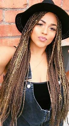 Box Braids Brown And Black by Box Braids With Color 30 Colored Box Braids Styles Box Braids Brown And Black